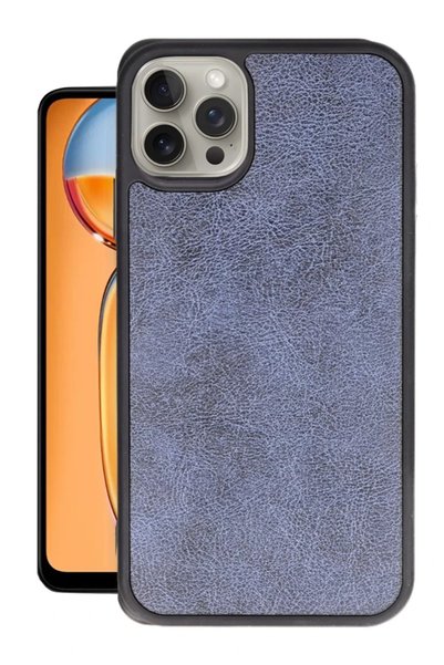 Generic Brand Apple iPhone 15 Pro Max Compatible Case Aras Leather Cover - Na...