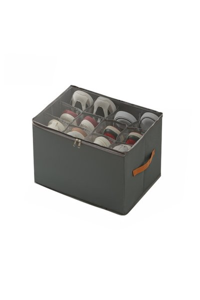 Generic Brand Storage basket, box with lid, organizer with compartments, 12 c...