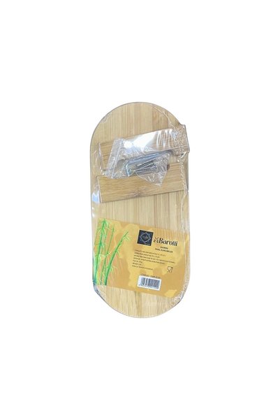 ELİSY Bamboo Oval Presentation Holder