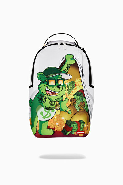 Sprayground Moneybear Cash Cub 900D Polyester Laptop Backpack