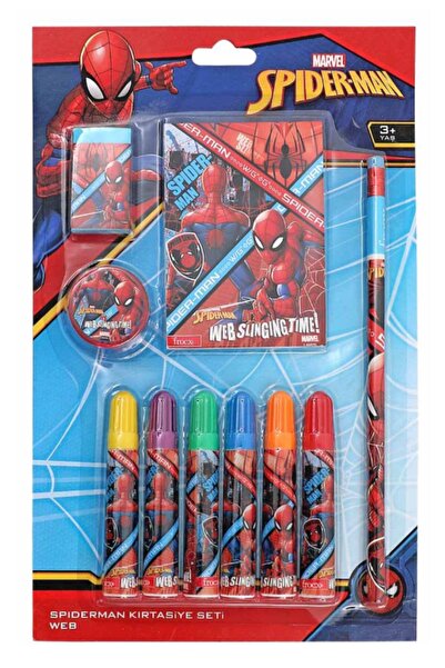 Spıderman Yayınları مجموعة أدوات مكتبية سبايدر مان OTTO.40427D