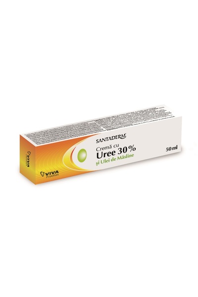 Vitalia Pharma Κρέμα με 30% ουρία και ελαιόλαδο Santaderm, 50ml, Vitalia