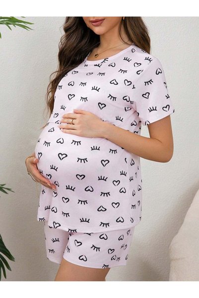 Sheya Set de pijamale, mix de culori - L