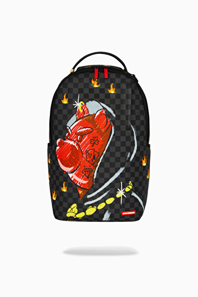 Sprayground Moneybear Tunnel Mural 900D Polyester Backpack