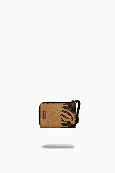 Sprayground محفظة بتصميم مميز بتأثير التنقيط ونقش فم القرش