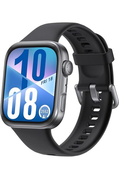 Huawei eKit ساعة هواوي واتش فيت 4 الذكية، شاشة 1.82 بوصة، متتبع للياقة والصحة...
