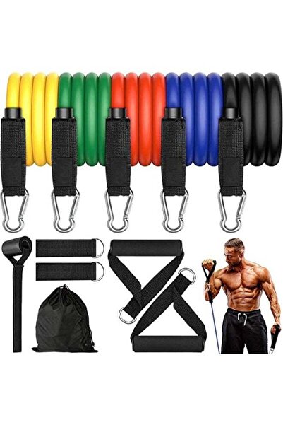 Lifetop Full Body Resistance Bands Set with Handles