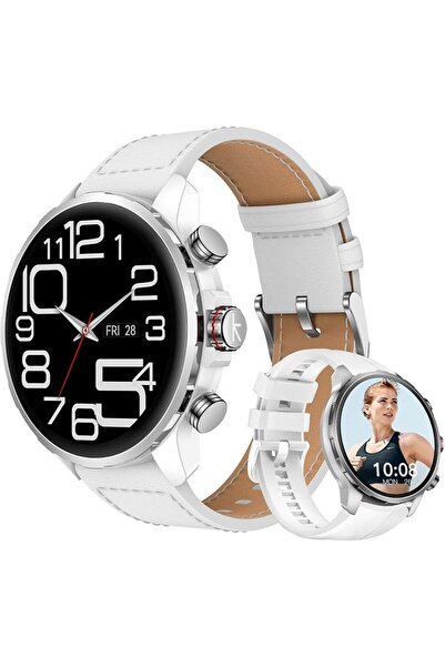 Kieslect Smart Watch Kr 3 White 47mm, 1.5" AMOLED HD, GPS, Bluetooth Call & T...