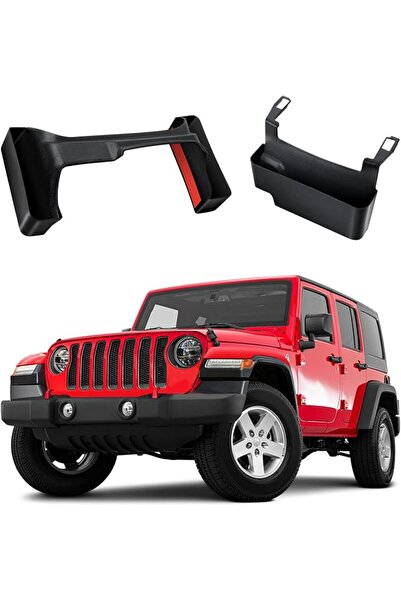 GENERAL BANKKY 2PCS Storage Organizer Tray for 2025 2024 2023-2018 Jeep Wrang...