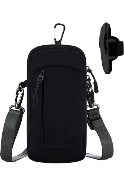 KASTWAVE Waterproof Cell Phone Crossbody Bag with Adjustable Armband, Small L...
