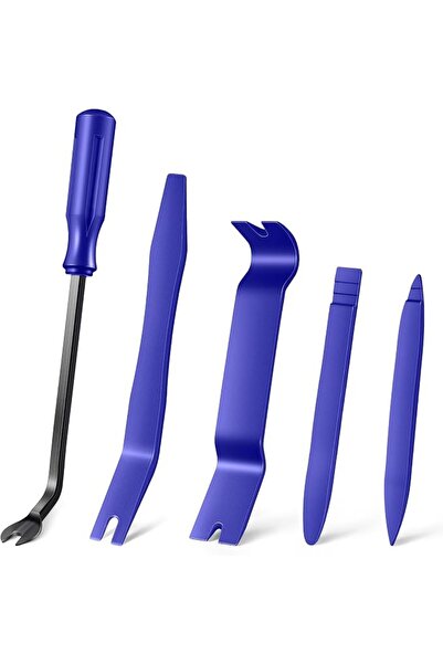 LivTee 5 pcs Auto Trim Removal Tool Kit, No Scratch Plastic Pry Tool Kit - In...