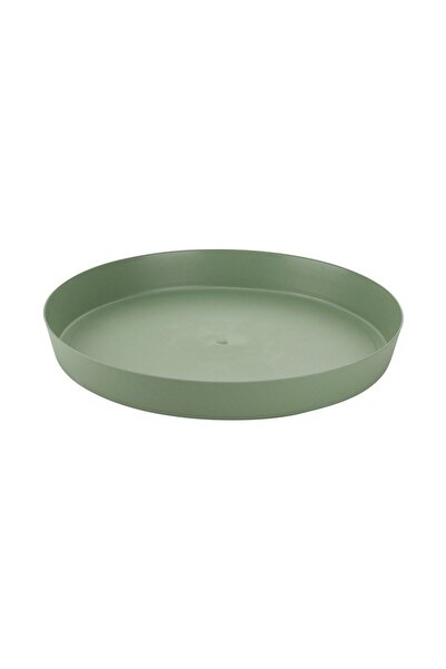 OEM Farfurie ghiveci Gardena, plastic, rotunda, verde olive, D 26 cm