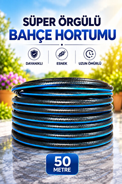 DEKOFAR Terra Thermo 13MM Su Hortumu Siyah/50Metre