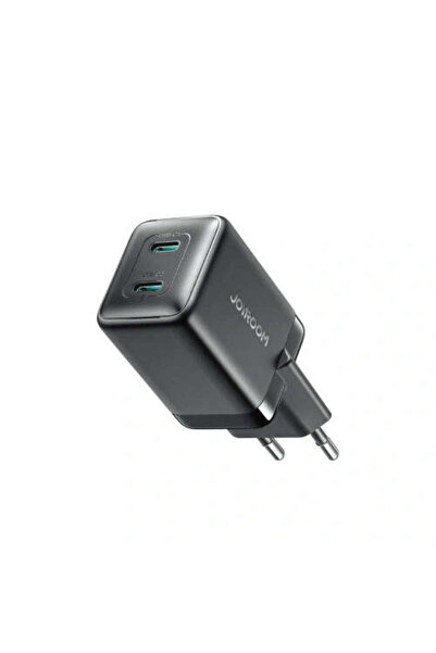 Joyroom Network Charger JR-TCG 17, PD 45 W, 2 xUSB-C, FastCharge - Black