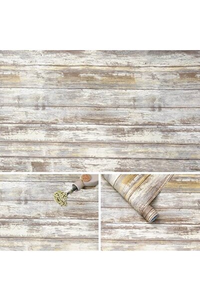 Arthome WALL DECOR ورق حائط خشبي ذاتي اللصق قابل للإزالة من أرثوم، مقاس 43.5×...