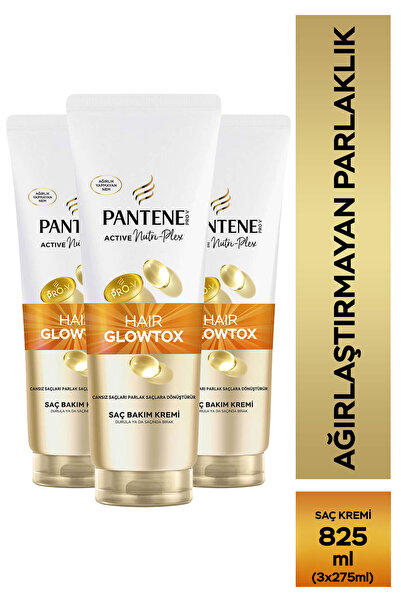 Pantene Pro-V Glowtox Saç Bakım Kremi 275ml x3