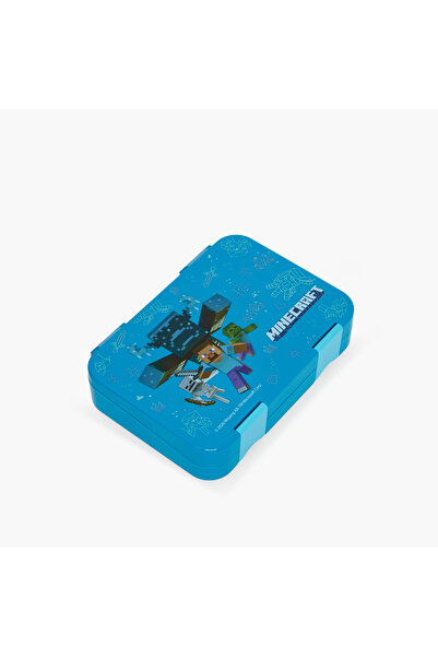 MINECRAFT Hollywood Magic Print Lunch Box for Boys with Clip Lock Lid