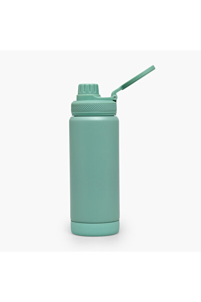 Juniors Solid Stainless Steel Water Bottle with Carry Loop
