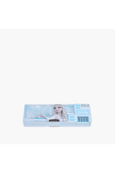 Disney Frozen Print Pencil Case with Calculator