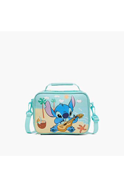 Disney Stitch Printed Lunch Bag for Girls 3-5 Years with Thermal Insulation