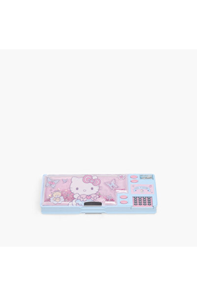 SANRIO Hello Kitty Print Pencil Case with Calculator