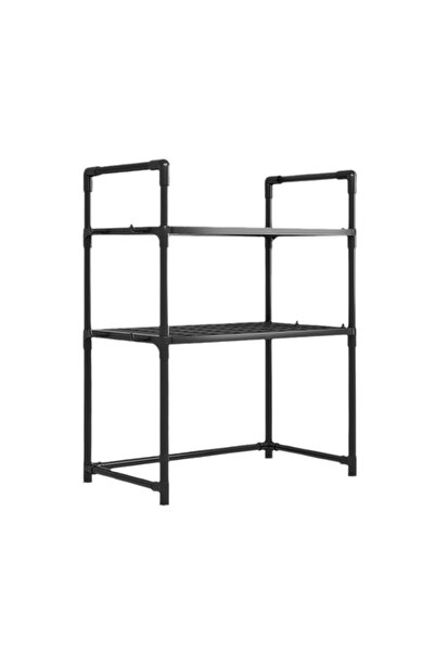 Generic Brand Raft extensibil bucătărie, 2 niveluri, ajustabil, organizator o...