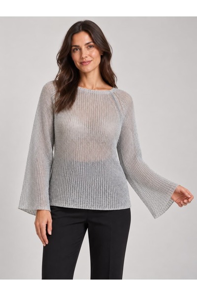 Serpirella Butik Glittery Curved Knitwear