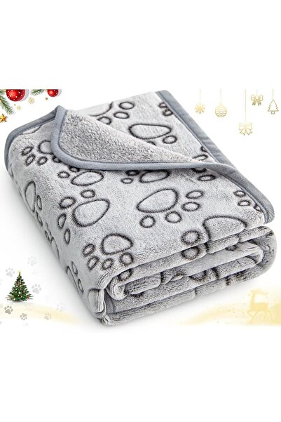 KASTWAVE 41"x30" Dog Blankets for Small, Medium Dogs, Cat, Premium Soft Pup B...