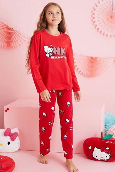 Siyah İnci Κοριτσίστικη Πιτζάμα "siyah inci" HELLO KITTY IV