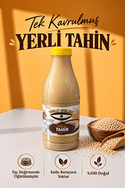 YERLİ TAHİN 1 KG TEK KAVRULMUŞ