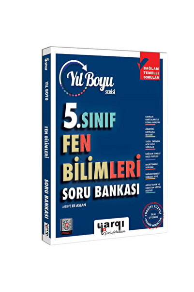 Yargı Yayınları Yargı Ders Arkadaşım 5.Sınıf Fen Bilimleri Yıl Boyu Soru Bankası