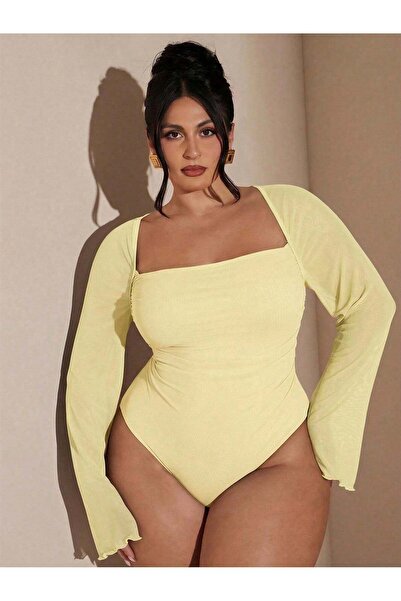 Sheya Body, galben - 2XL