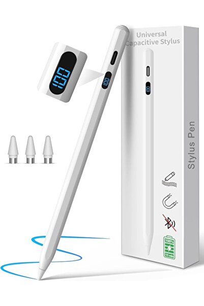 GENERAL DIGIROOT Universal Stylus Pen with LED Power Display ＆ 15 Mins Charge...