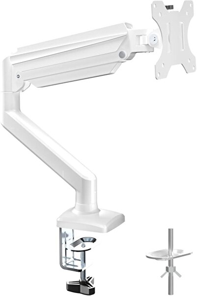 suptek حامل شاشة لشاشات LED وLCD من 13 إلى 32 بوصة بوزن يصل إلى 9 كجم، ذراع ش...