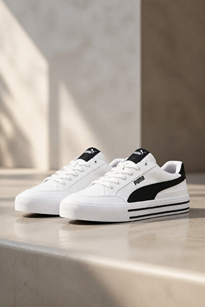 Puma Vl-1561 White Women's Daily Sneaker Comfort Casual Anatomical Sports Shoes