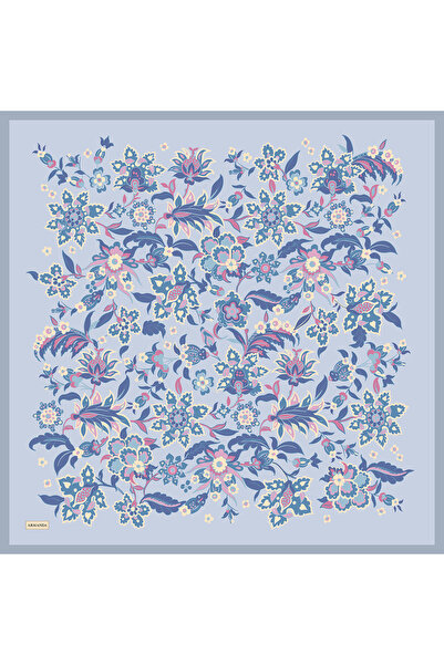 ARMANDA Anatolian Bloom Pattern the Tencel Edit Scarf - Lila