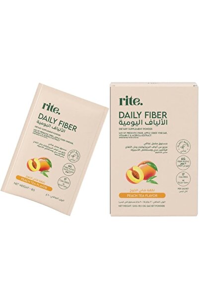 Ritek Rite DAILY FIBER, Prebiotic Fiber Drink Mix with Nutriose®, Acacia Fibe...