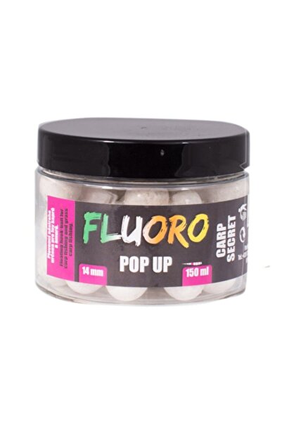 LK Baits Pop Up Fluoro Boilies Carp Secret 14mm 150ml