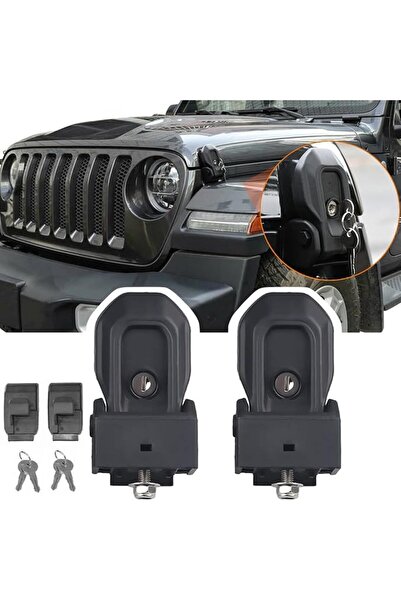 FSYHKJ Car Anti-theft Hood Latches Catch for 2018 2019 2020 2021 2022 2023 20...