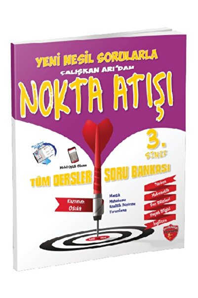 Çalışkan Arı Yayınları Çalışkan Arı 2026 3. Sınıf Nokta Atışı Tüm Dersler Sor...