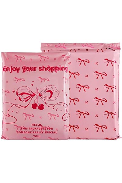 TERRIFI 100pcs Pink Poly Mailers 14.5x19 Inch Waterproof, Tear-Resistant, Sel...