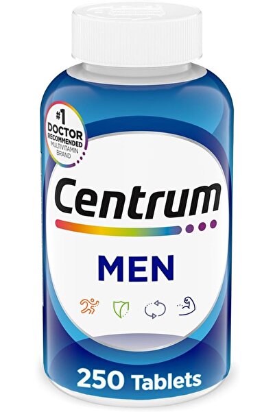 Centrum مكمل غذائي متعدد الفيتامينات والمعادن للرجال، يحتوي على فيتامين د3 وف...