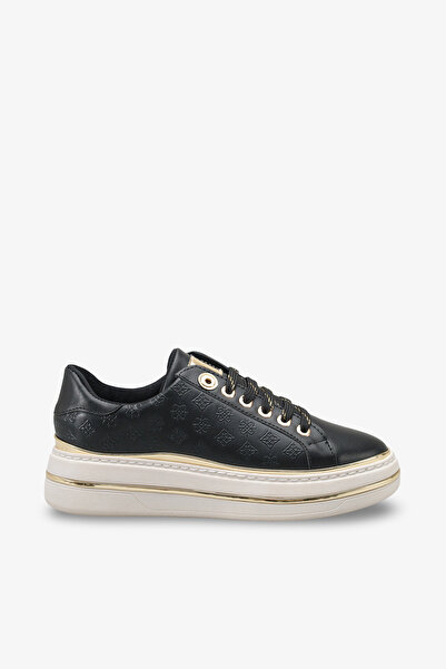 İNNABUTİKK Dainla Women's Wedge Sneaker Sports Shoes - Black