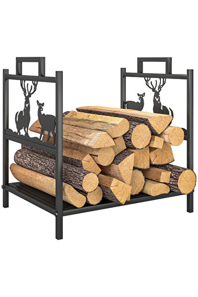 Generic Brand Suport de interior pentru lemne de foc, 42,5 x 33,5 x 43 cm, pe...