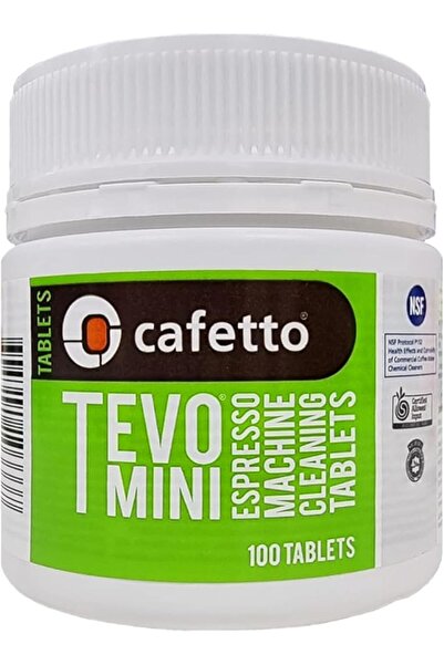 Cafetto أقراص تنظيف ماكينة الإسبريسو/التيڤو ميني - 100 قطعة
