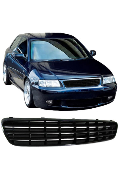 OEM Μάσκα για Audi A3 8L 96-00 Χωρίς Έμβλημα Μαύρη 1 Τεμάχιο (CAR0014042)