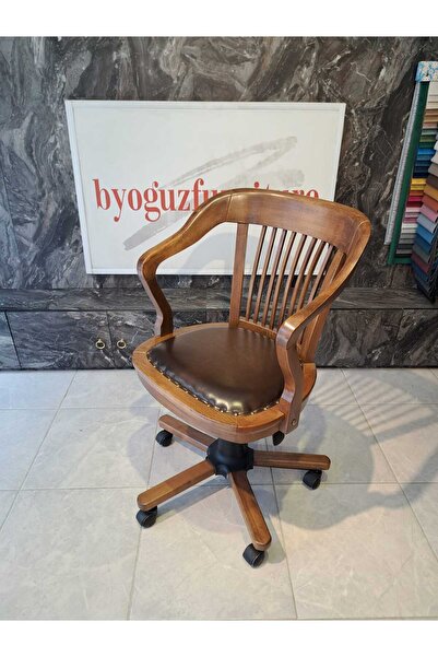AHŞAP SENYÖR ÇALIŞMA YÖNETİCİ OFİS KOLTUĞU
