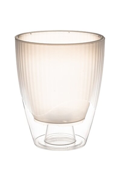 OEM Ghiveci + masca din plastic Critex, pentru orhidee, transparent, D 13.3 cm