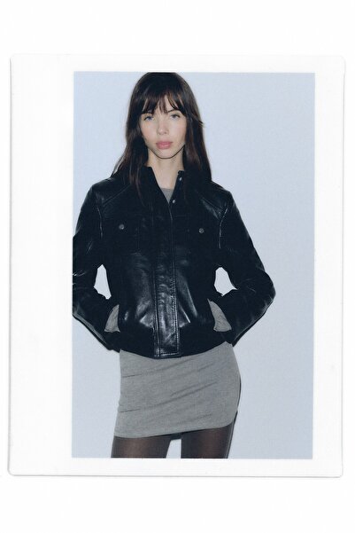 Pull & Bear %100 deri ceket