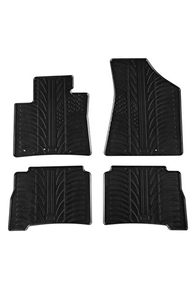 Gledring 0230 Πατάκια Αυτοκινήτου Kia Sorento 2009-2015 Μαύρα 4 Τεμάχια (CAR0...
